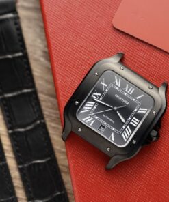 Cartier Best Replica Watch Santos De Cartier WSSA0039 Black Dial BV Factory 39.8mm