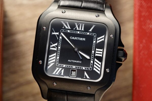 Cartier Best Replica Watch Santos De Cartier WSSA0039 Black Dial BV Factory 39.8mm - Image 6