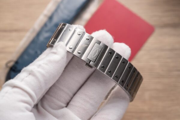 Cartier Santos De Cartier WSSA0013 Replica Wath Blue Dial BV Factory 39.8mm - Image 9