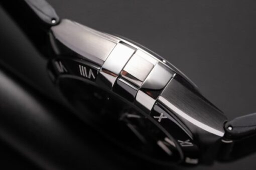Omega Constellation Replica Watch Black Dial Leather Strap 42mm - Image 8