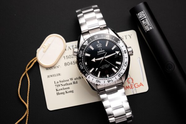 Omega Replica Watch Seamaster Planet Ocean 600m Black Dial 43.5mm - Image 2