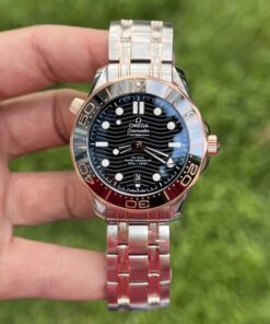 Alternative view of Omega Replica Watch Seamaster Demi Rose Gold VS Factory 42mm