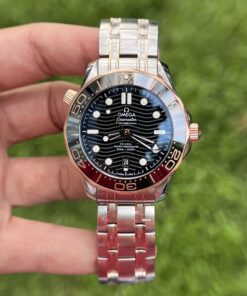Omega Replica Watch Seamaster Demi Rose Gold VS Factory 42mm