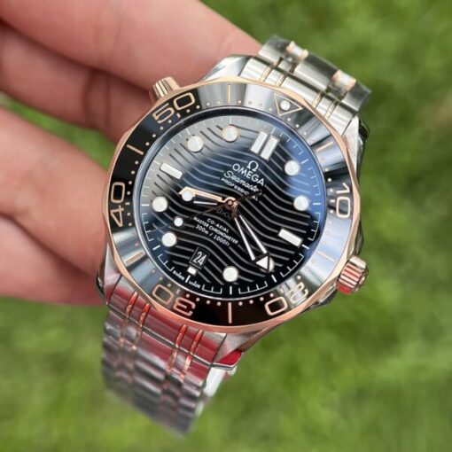 Omega Replica Watch Seamaster Demi Rose Gold VS Factory 42mm - Image 5