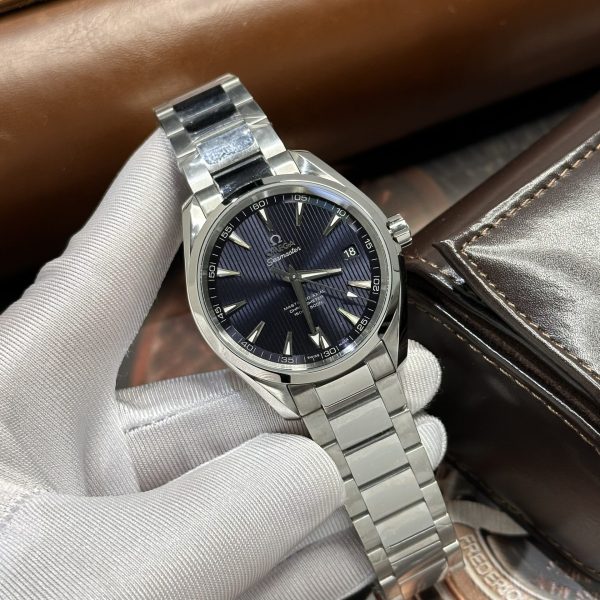 Omega Seamaster Replica Watches Blue Dial VS Factory 41mm - Image 3