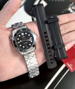Omega Seamaster Diver 300m Co-Axial Replica Watch Black Dial VS Factory 42mm