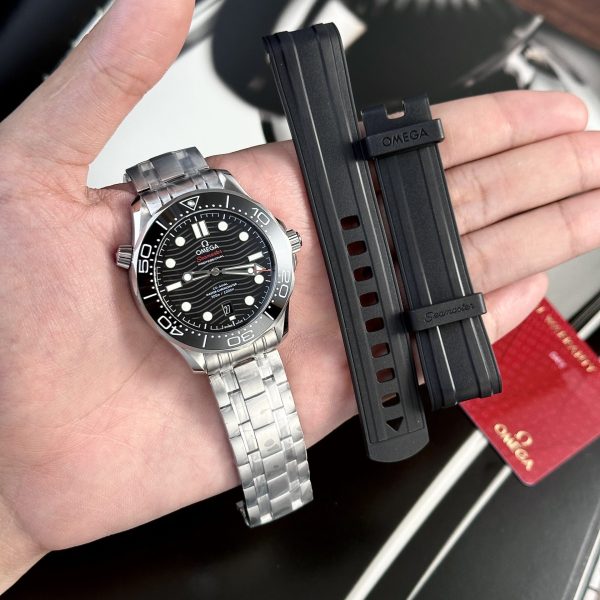 Omega Seamaster Diver 300m Co-Axial Replica Watch Black Dial VS Factory 42mm - Image 2