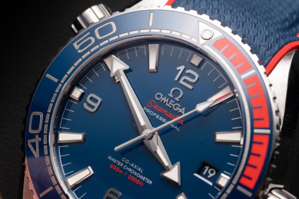 Omega Replica Watch Specialities Pyeongchang 2018 Limited Blue Dial 43.5mm - Image 6