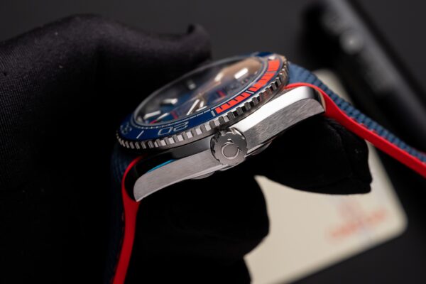 Omega Replica Watch Specialities Pyeongchang 2018 Limited Blue Dial 43.5mm - Image 7