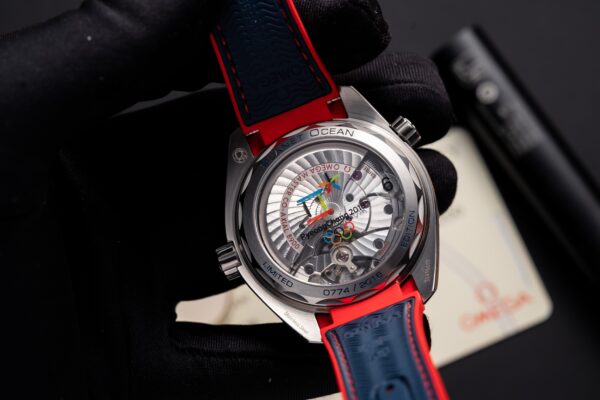 Omega Replica Watch Specialities Pyeongchang 2018 Limited Blue Dial 43.5mm - Image 9