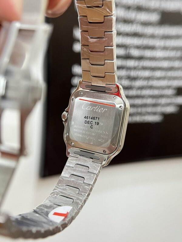 Cartier Santos WSSA0018 Replica 1:1 Watch White Dial 39.8mm - Image 7