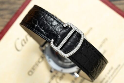 Cartier Ronde Natural Diamond Replica 1:1 Watch For Women 36mm - Image 8