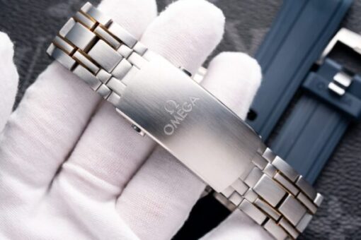Omega Seamaster DemiGod Replica 1:1 Watch Blue Dial 42mm - Image 9