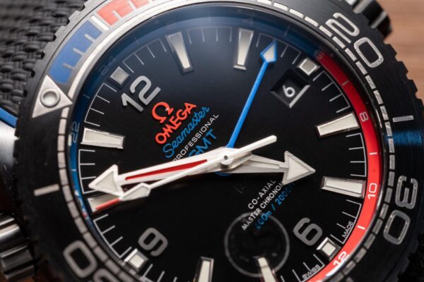 Omega Seamaster GMT Replica Watch Ceramic Black VS Factory 45.5mm - Image 4