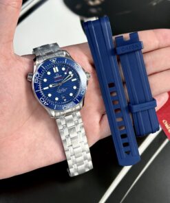 Omega Replica Watches Seamaster Blue Dial VS Factory 42mm