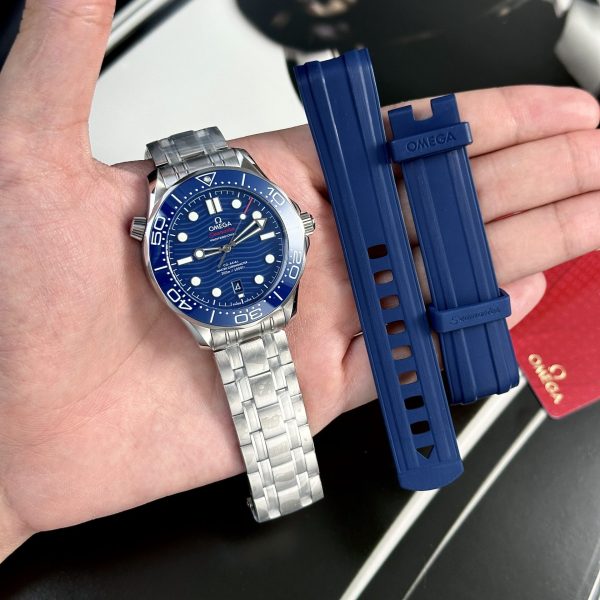 Omega Replica Watches Seamaster Blue Dial VS Factory 42mm - Image 2