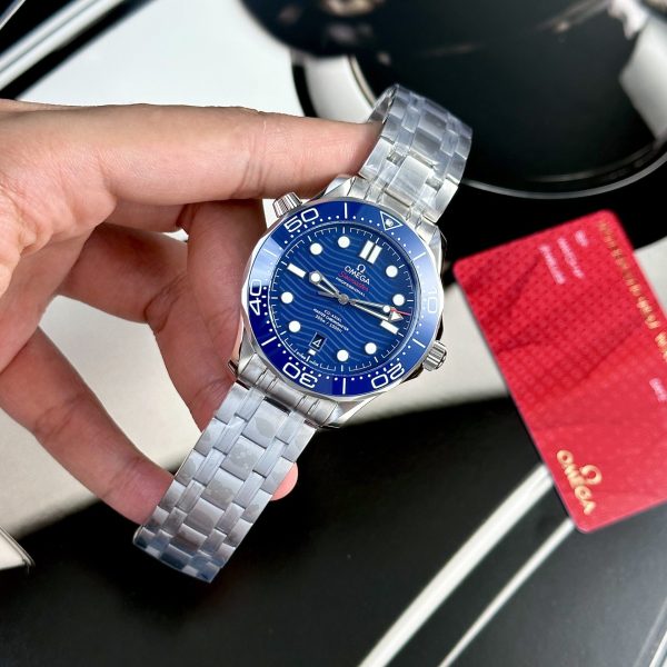 Omega Replica Watches Seamaster Blue Dial VS Factory 42mm - Image 3
