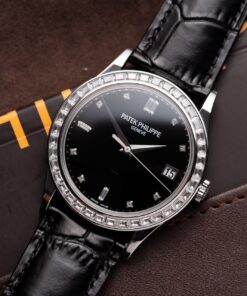 Patek Philippe Calatrava 5298P Replica Watch Black ZF Factory 38mm