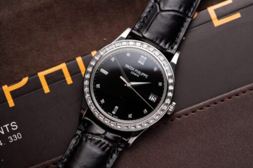 Patek Philippe Calatrava 5298P Replica Watch Black ZF Factory 38mm - Image 2