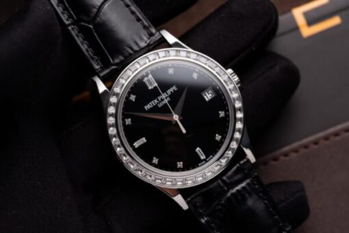 Patek Philippe Calatrava 5298P Replica Watch Black ZF Factory 38mm - Image 3