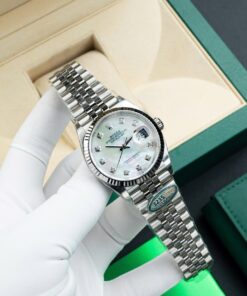 Rolex Replica 1:1 Watch DateJust 126334 Mother Of Pearl Clean Factory 41mm