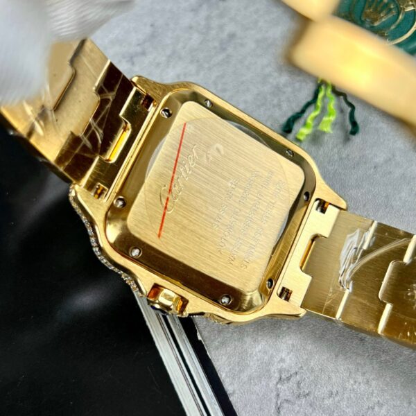 Cartier Santos Replica 1:1 Watch With Stone BV Factory 39.8mm - Image 8