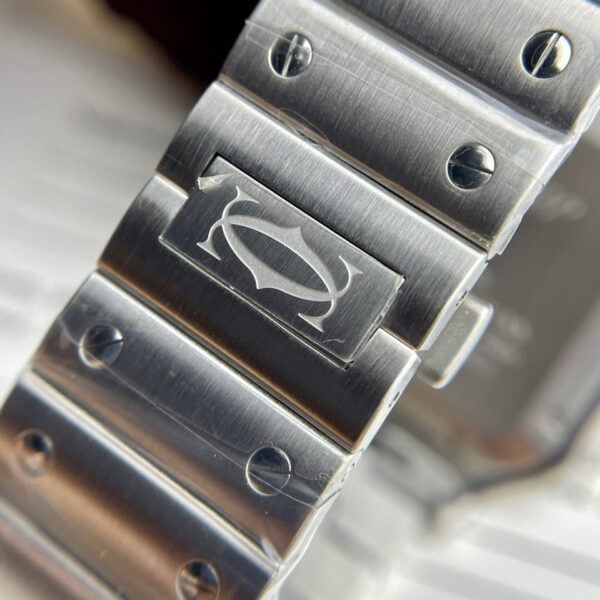 Cartier Santos WSSA0037 Replica 11 Watch Grey Dial BV Factory 39.8mm - Image 10