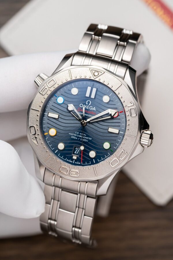Omega Seamaster 007 Replica 1:1 Watch Blue Dial VS Factory 41mm - Image 2