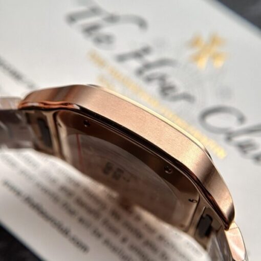 Cartier Santos Replica Watch Rose Gold BV Factory 39.8mm - Image 7