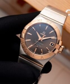 Alternative view of Omega Constellation Brown Dial Replica Watch VS Factory 38mm