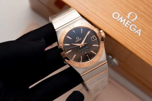 Omega Constellation Brown Dial Replica Watch VS Factory 38mm - Image 3