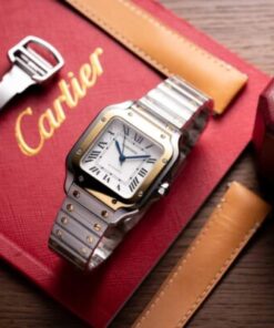 Alternative view of Cartier Replica Watch Santos Demi White Dial BV Factory 35.2mm