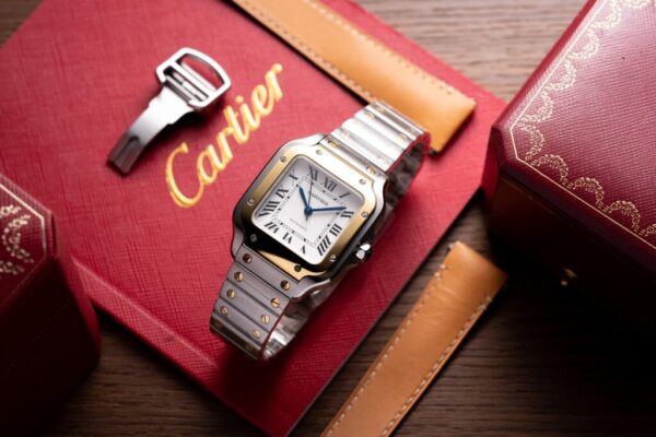 Cartier Replica Watch Santos Demi White Dial BV Factory 35.2mm - Image 2