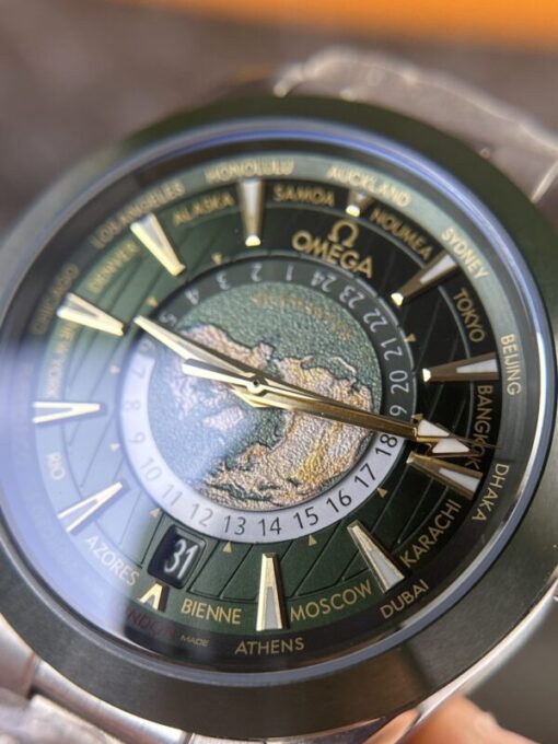 Omega Replica Watch Seamaster Aqua Terra Dial Green 43mm - Image 5