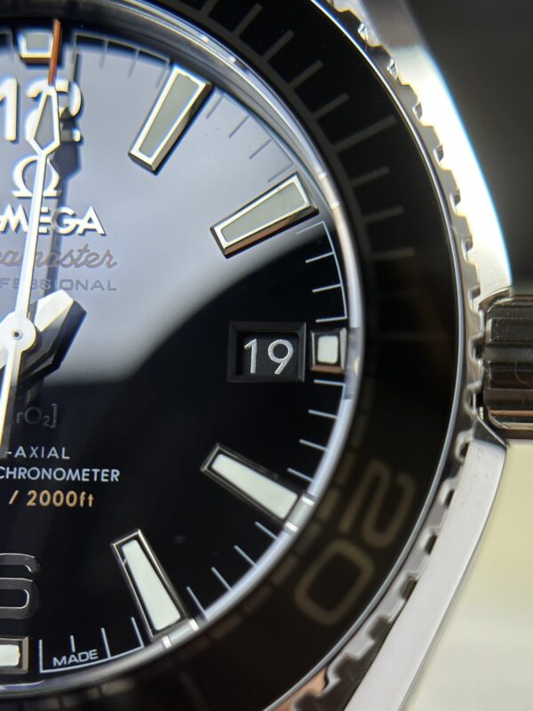 Omega Seamaster Planet Ocean Replica Watch Black Dial VS Factory 39.5mm - Image 5