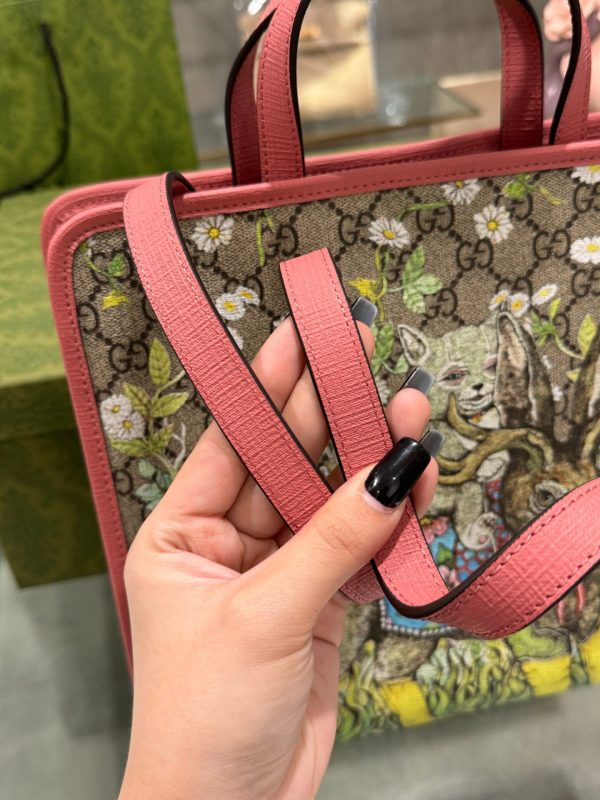 Gucci 2020 Cruise Collection 612992 Higuchi Yuko Tote Super Premium 28cm Bag - Image 4