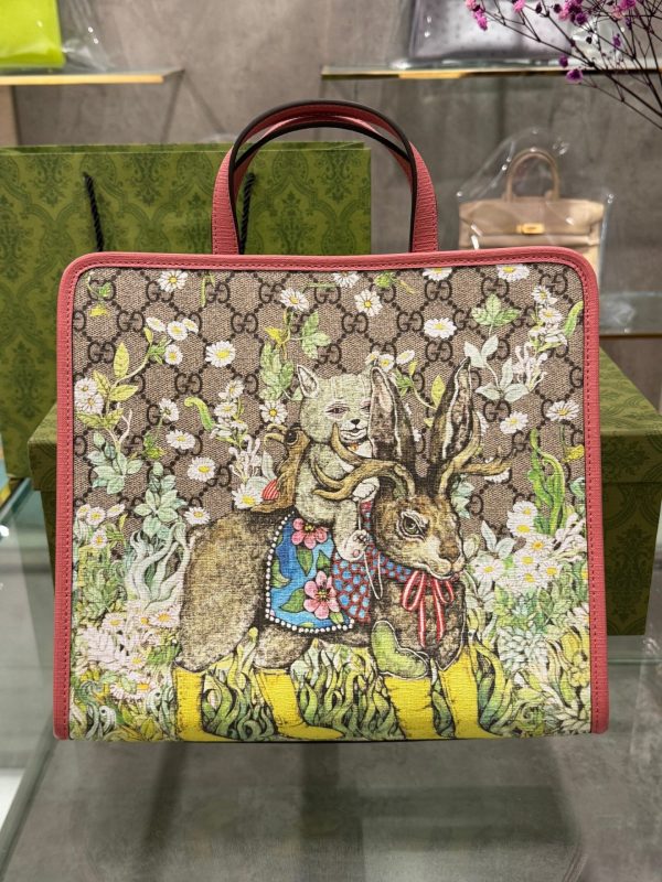 Gucci 2020 Cruise Collection 612992 Higuchi Yuko Tote Super Premium 28cm Bag - Image 2