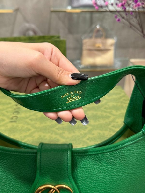 Gucci Aphrodite Medium Shoulder Bag Green 39mm - Image 6