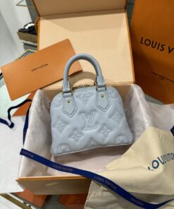 Louis Vuitton Alma BB Handbag Super Blue 24.5x18x12cm