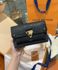 Alternative view of Louis Vuitton Vavin Chain Wallet Super Quality Black 19cm