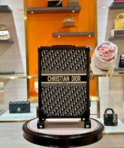 Alternative view of Dior Replica 1 1 Oblique Pattern Suitcase 31x21x57cm