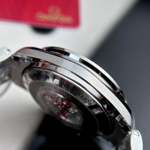 Omega Replica Watch Speedmaster Moonwatch Black Dial Metal Wire 42mm - Image 5