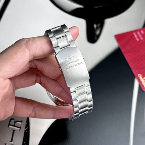 Omega Replica Watch Speedmaster Moonwatch Black Dial Metal Wire 42mm - Image 9