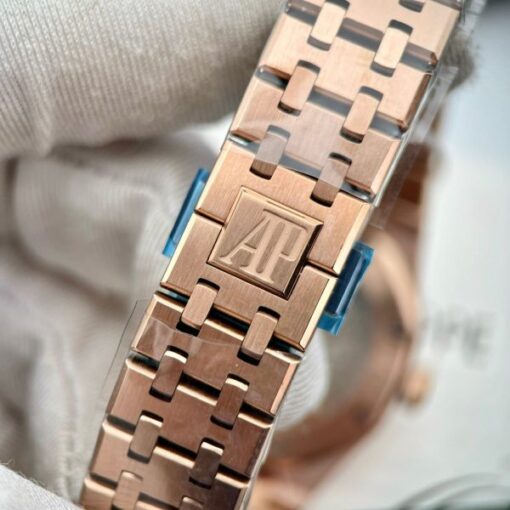 Audemars Piguet Fake Watch Royal Oak 15450 White Gold IP Factory 37mm - Image 10
