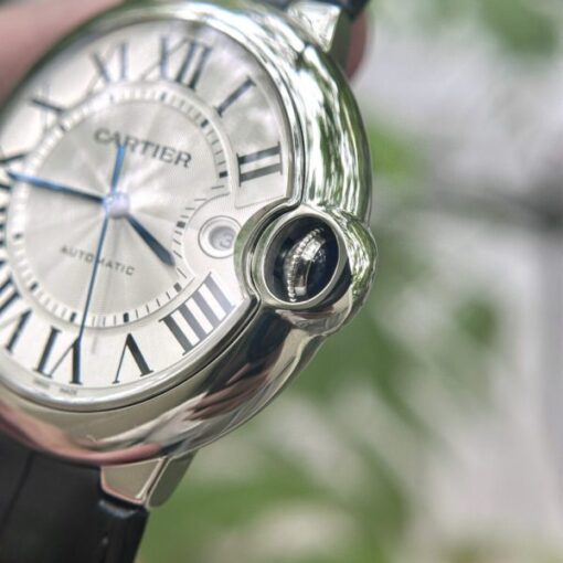 Cartier Replica Watch Ballon Bleu Leather Strap AF Factory 42mm - Image 6