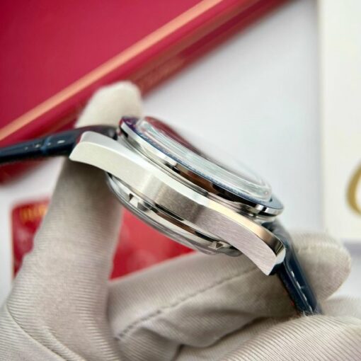 Omega Replica Watch Speedmaster Co-Axial Moonphase Blue Dial 44mm - Image 7
