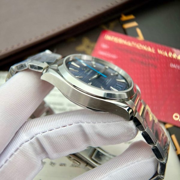 Omega Replica Watches Seamaster Aqua Terra Blue Dial VS Factory 41mm - Image 8