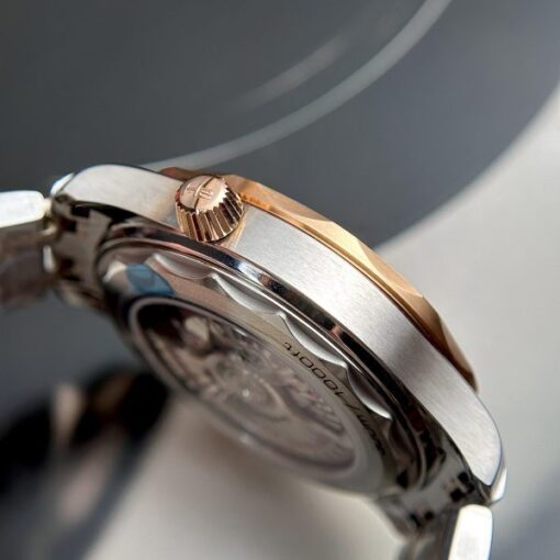 Omega Replica Watch Seamaster Demi Rose Gold Dial Blue VS Factory 42mm - Image 7