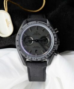 Alternative view of Omega Replica Watch Speedmaster Black Ceramic OM Factory 44mm