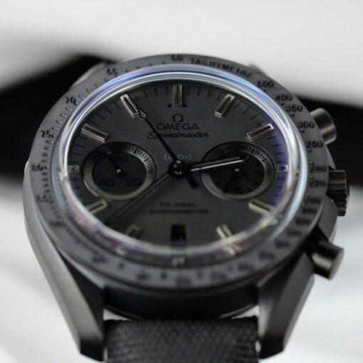 Omega Replica Watch Speedmaster Black Ceramic OM Factory 44mm - Image 5